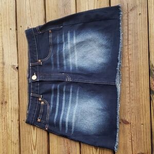 No Boundaries women's jean skirt size 15
